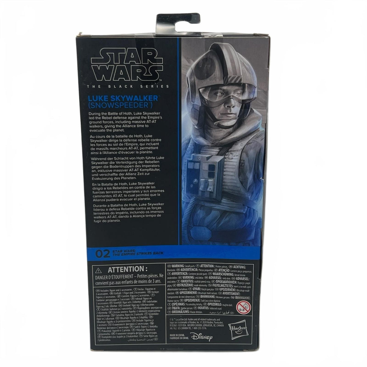 Star Wars Black Series Luke Skywalker ESB (Snowspeeder) 6” Action Figure #02