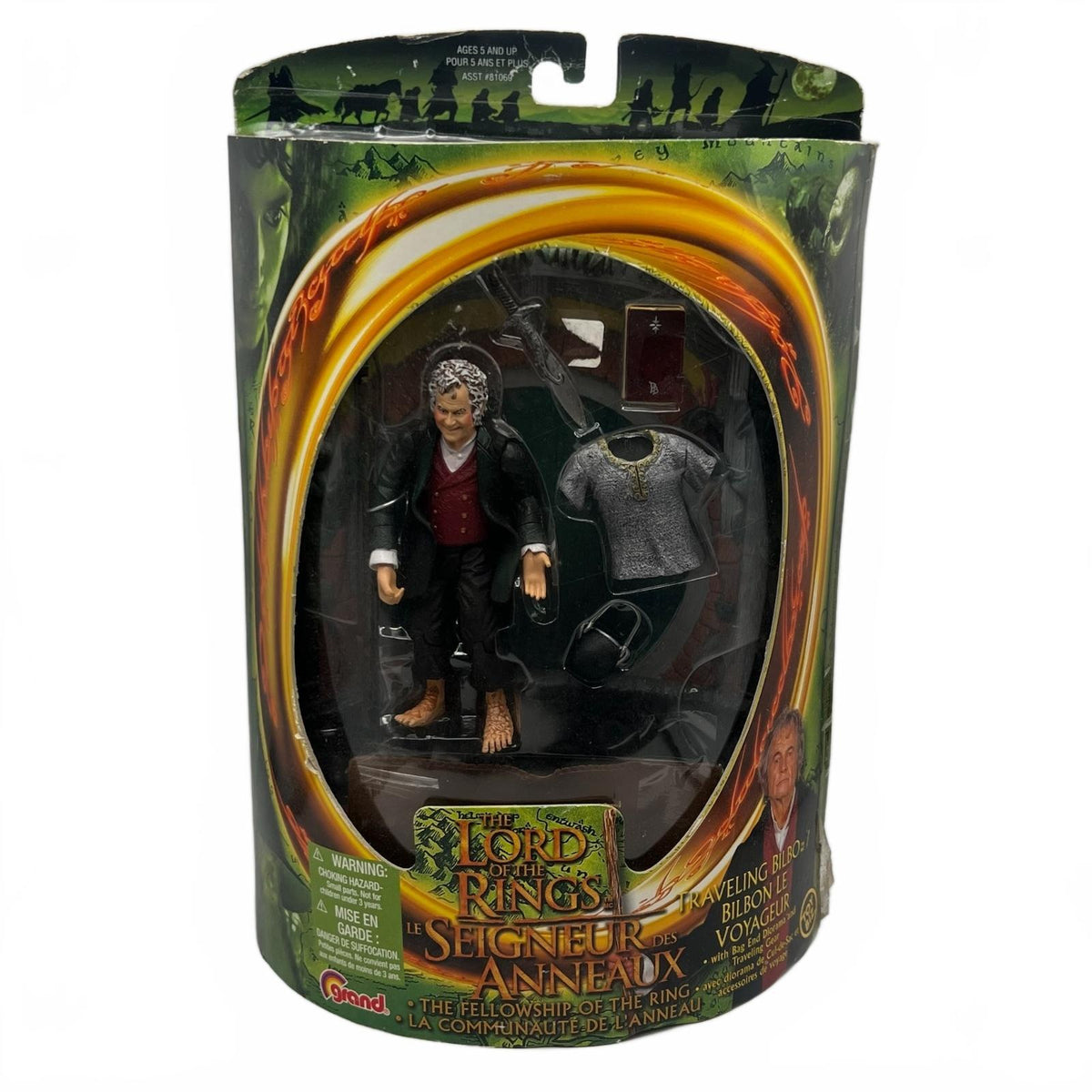 Lord of The Rings Bilbo Baggins (The Fellowship) 6” Action Figure