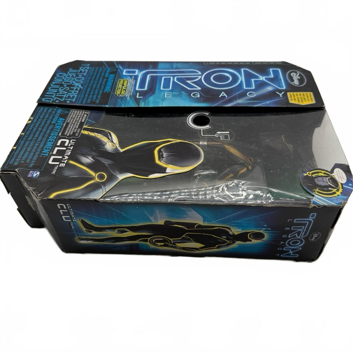 DISNEY'S TRON LEGACY ULTIMATE CLU 12'' ELECTRONIC ACTION FIGURE, 2010, NEW
