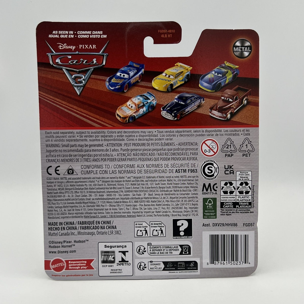 Mattel Disney Pixar Cars Fabulous Lightning McQueen Diecast Car