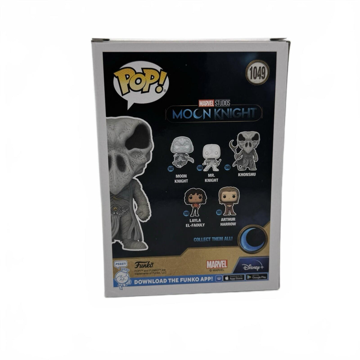 FUNKO POP! Marvel - KHONSHU #1049 + Pop Protector - GLOW N THE DARK