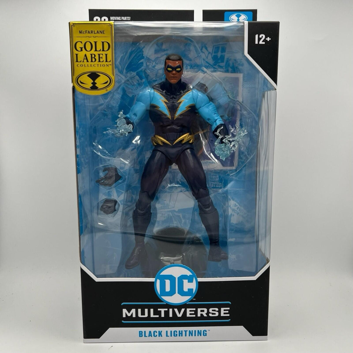 Mcfarlane DC Multiverse Gold Label Final Crisis 7" BLACK LIGHTNING walmart