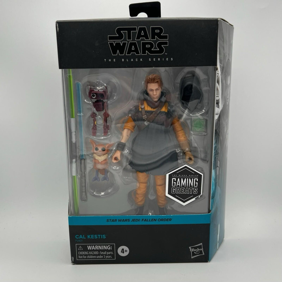 Hasbro Star Wars 6" Black Series Cal Kestis (Deluxe) Gamestop Exclusive