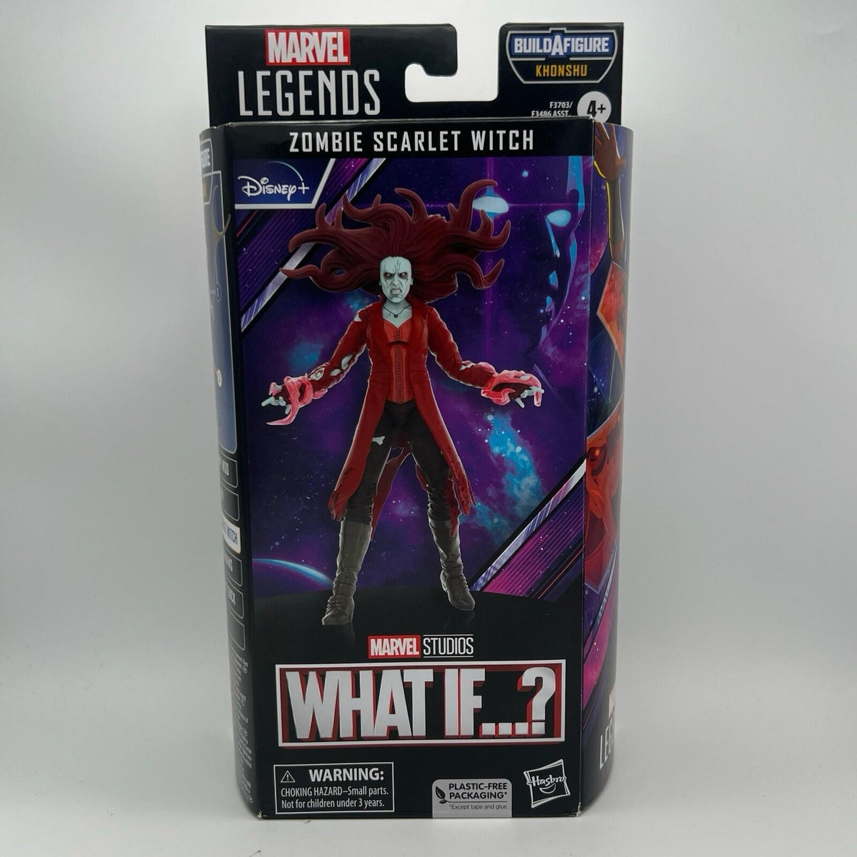 Hasbro Marvel Legends Zombie Scarlet Witch What If 6-Inch Action Figure