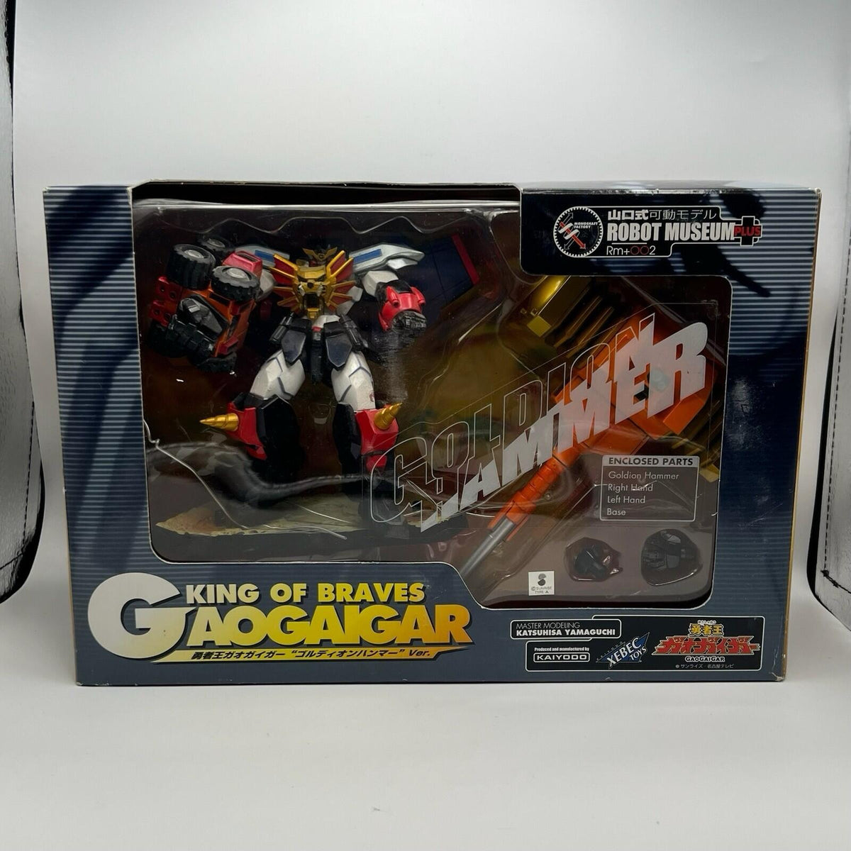 The King of Braves Gaogaigar Robot Museum Plus New Xebec Toys Sealed