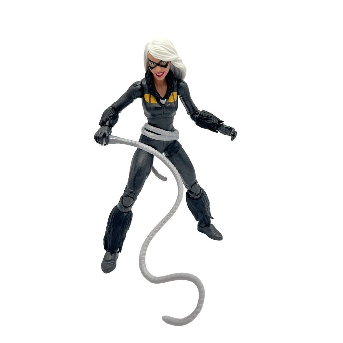 Marvel Legends Black Cat 6" Figure Spider-Man Kingpin BAF Wave Hasbro Loose