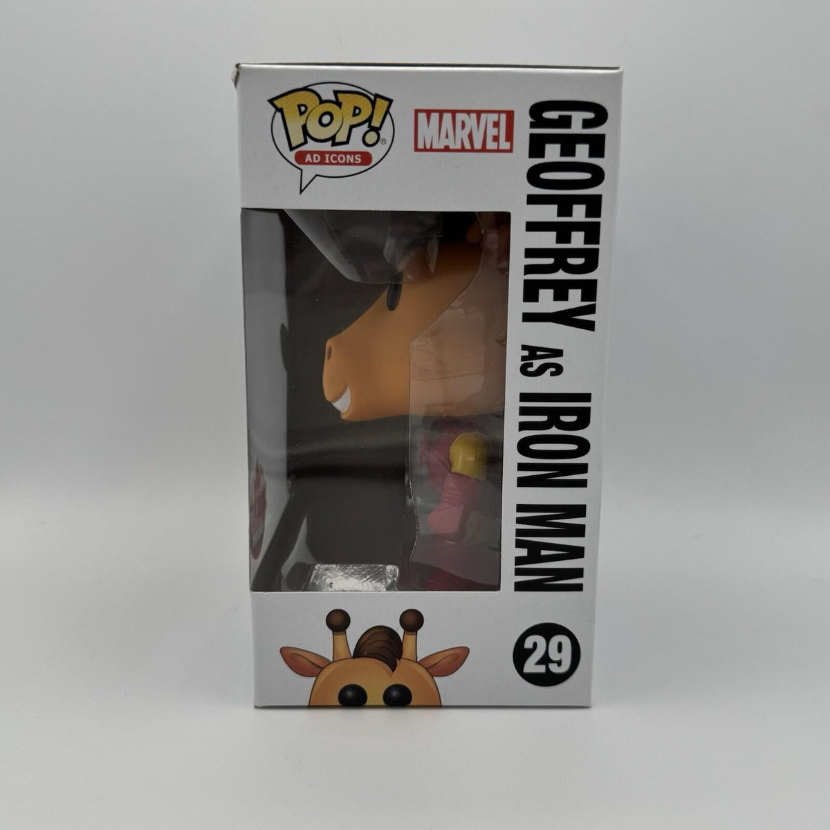 Funko Pop Geoffrey As Iron Man 29 FANEXPO EXCLUSIVE 2018 🇨🇦