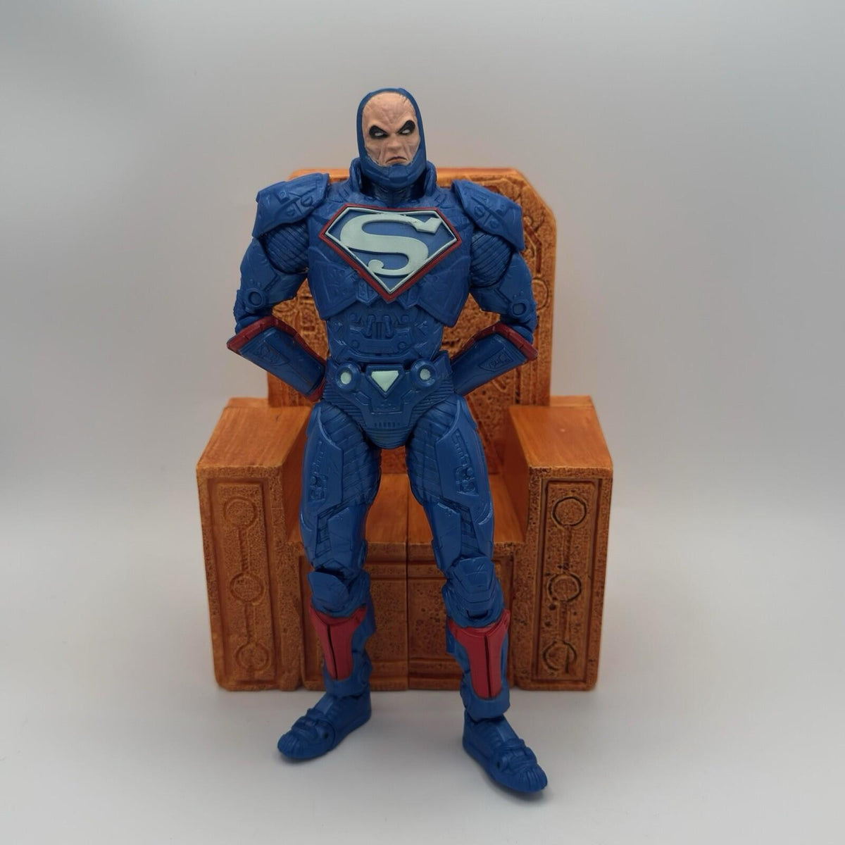 2021 DC Multiverse Lex Luthor Power Suit Darkseid War 7" Figure McFarlane