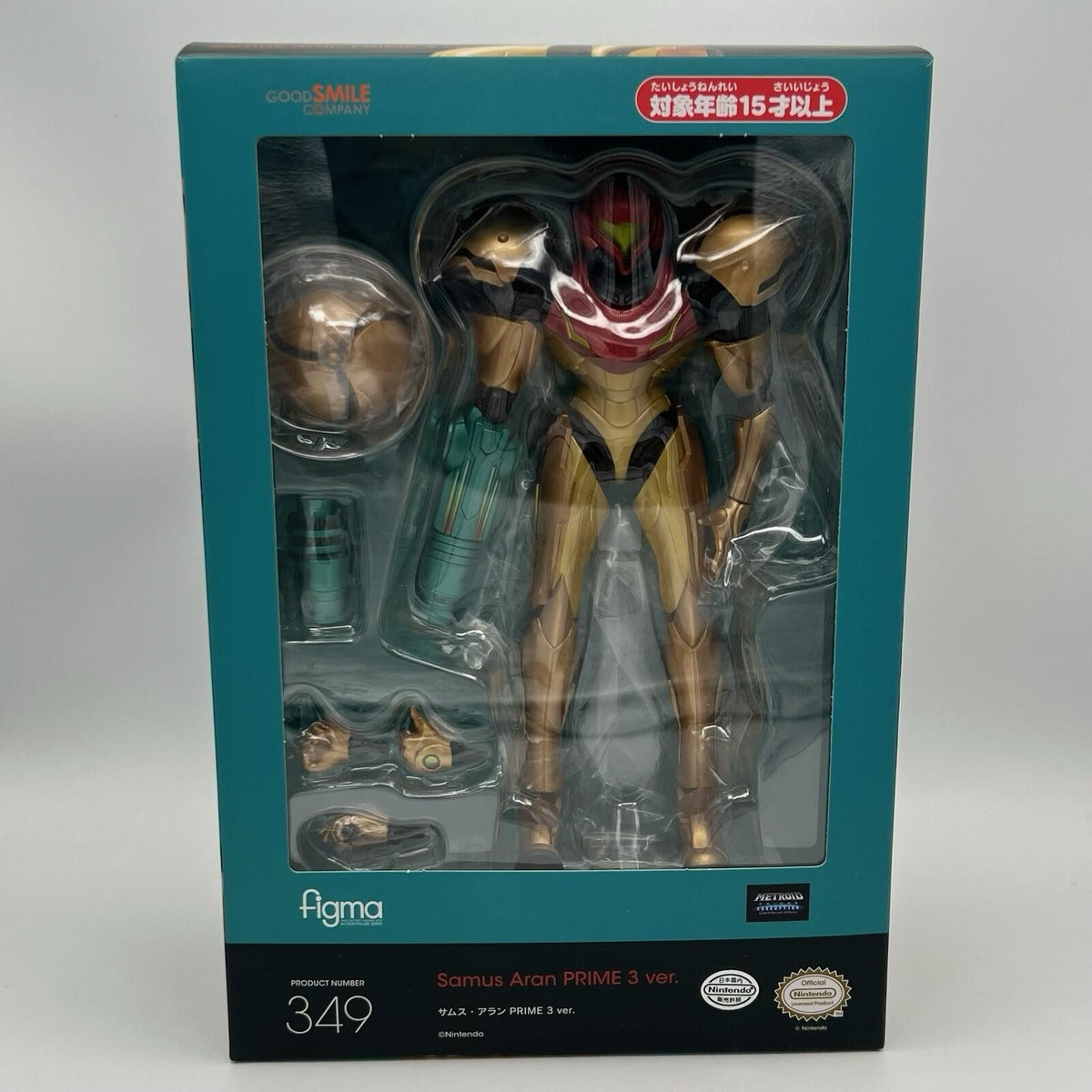 Figma 349 METROID PRIME 3 CORRUPTION Samus Aran NINTENDO Action Figure