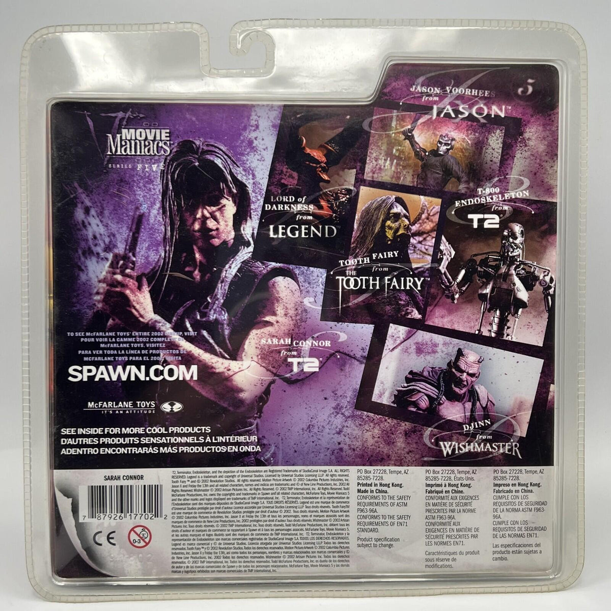 McFarlane Terminator 2 Sarah Connor T2 Judgement Day Action Figure 2002