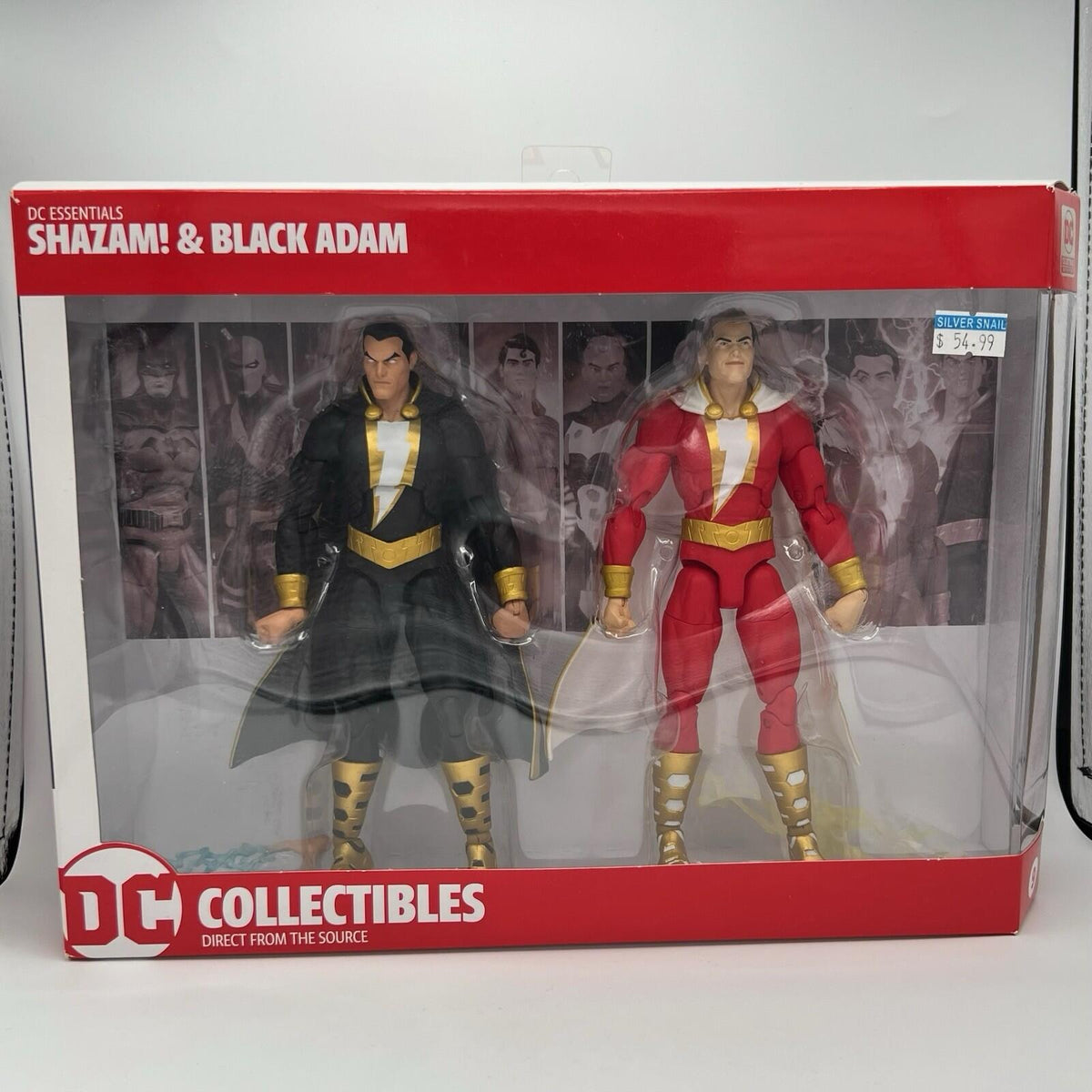 DC Collectibles Shazam And Black Adam 2 Pack 2019 7" Poseable Figures