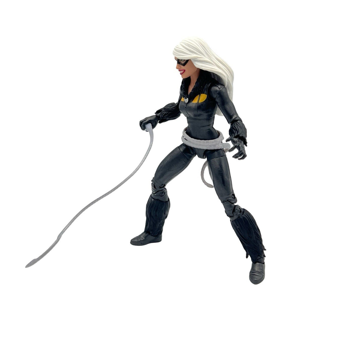 Marvel Legends Black Cat 6" Figure Spider-Man Kingpin BAF Wave Hasbro Loose