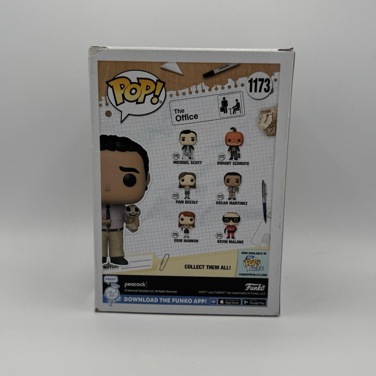 Funko Pop! The Office - Oscar Martinez with Scarecrow Doll #1173