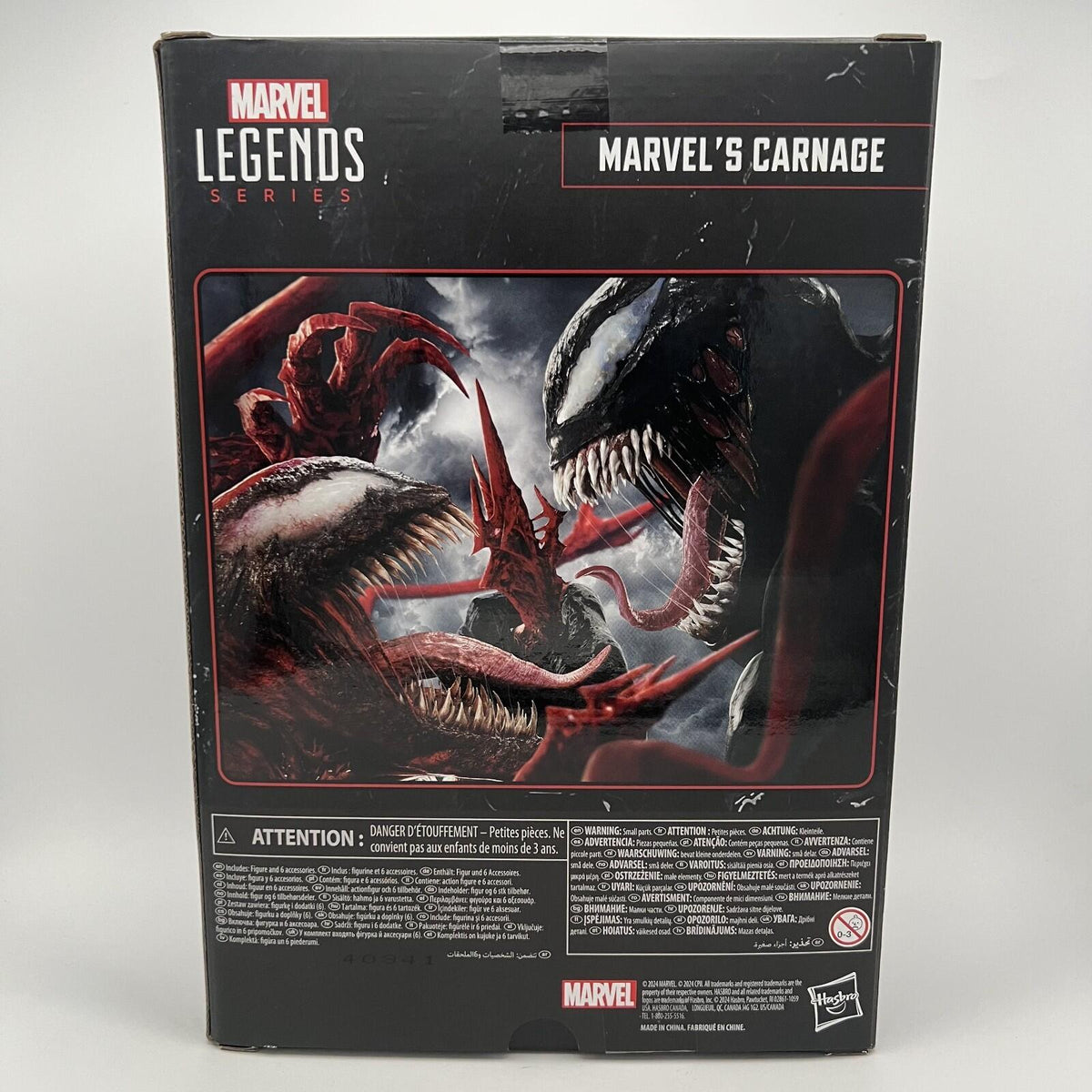 Marvel Legends Carnage Action Figure 2024