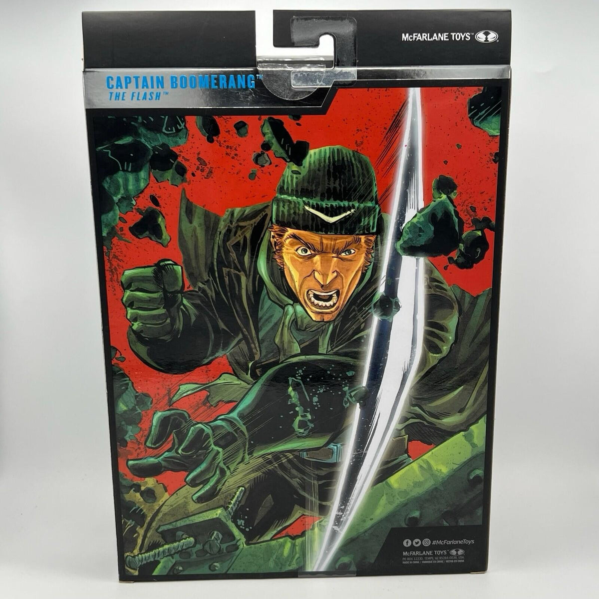 DC Multiverse McFarlane Collector Edition Captain Boomerang - Platinum