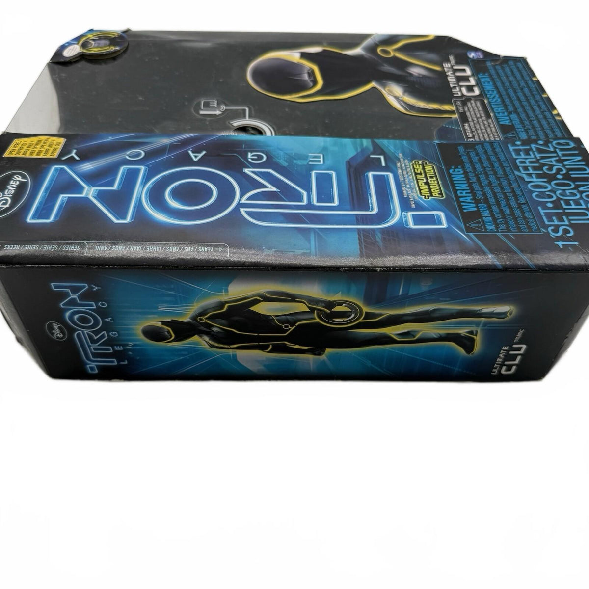DISNEY'S TRON LEGACY ULTIMATE CLU 12'' ELECTRONIC ACTION FIGURE, 2010, NEW