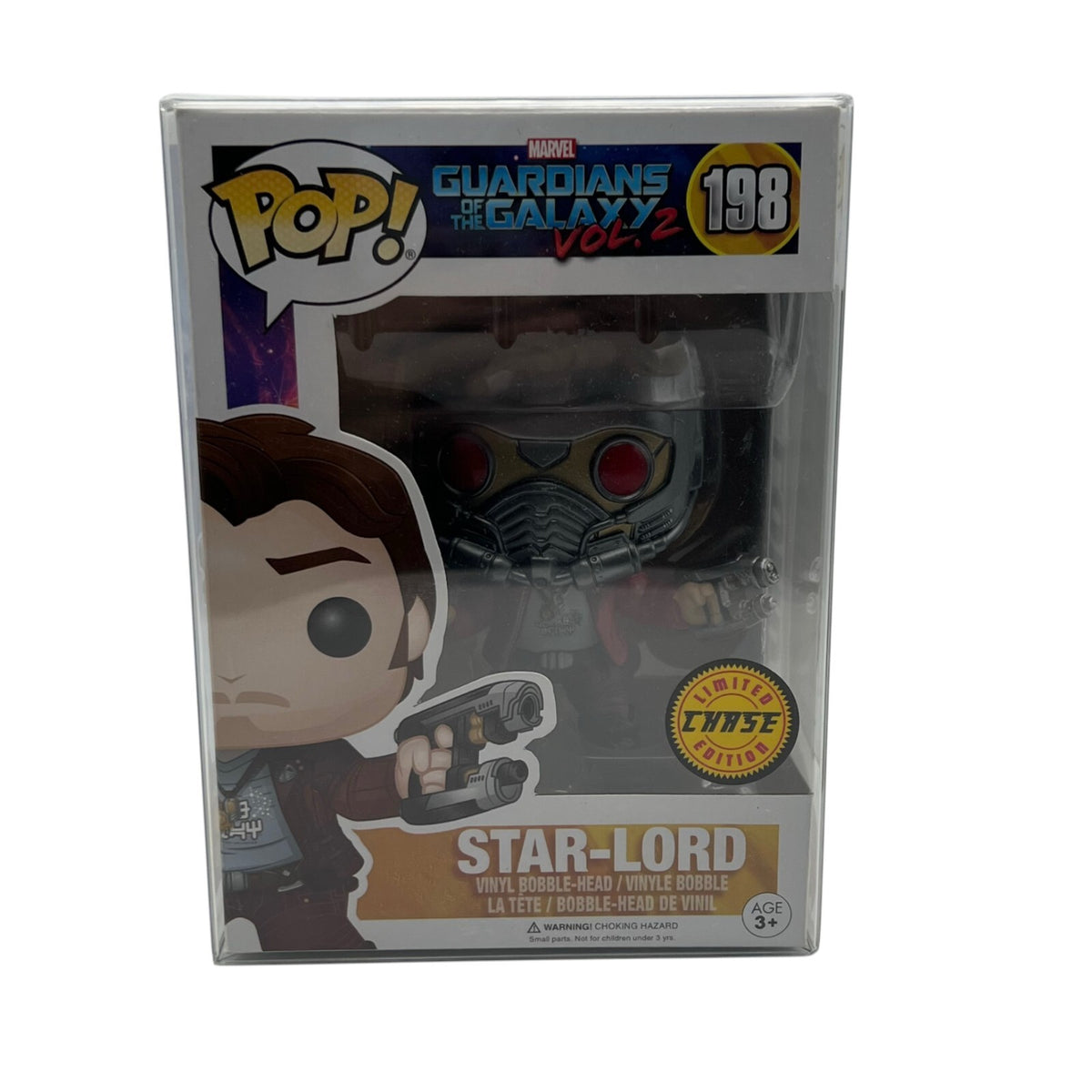 Funko Pop 198 Star-Lord Guardians of the Galaxy Vol.2 CHASE Limited Edition