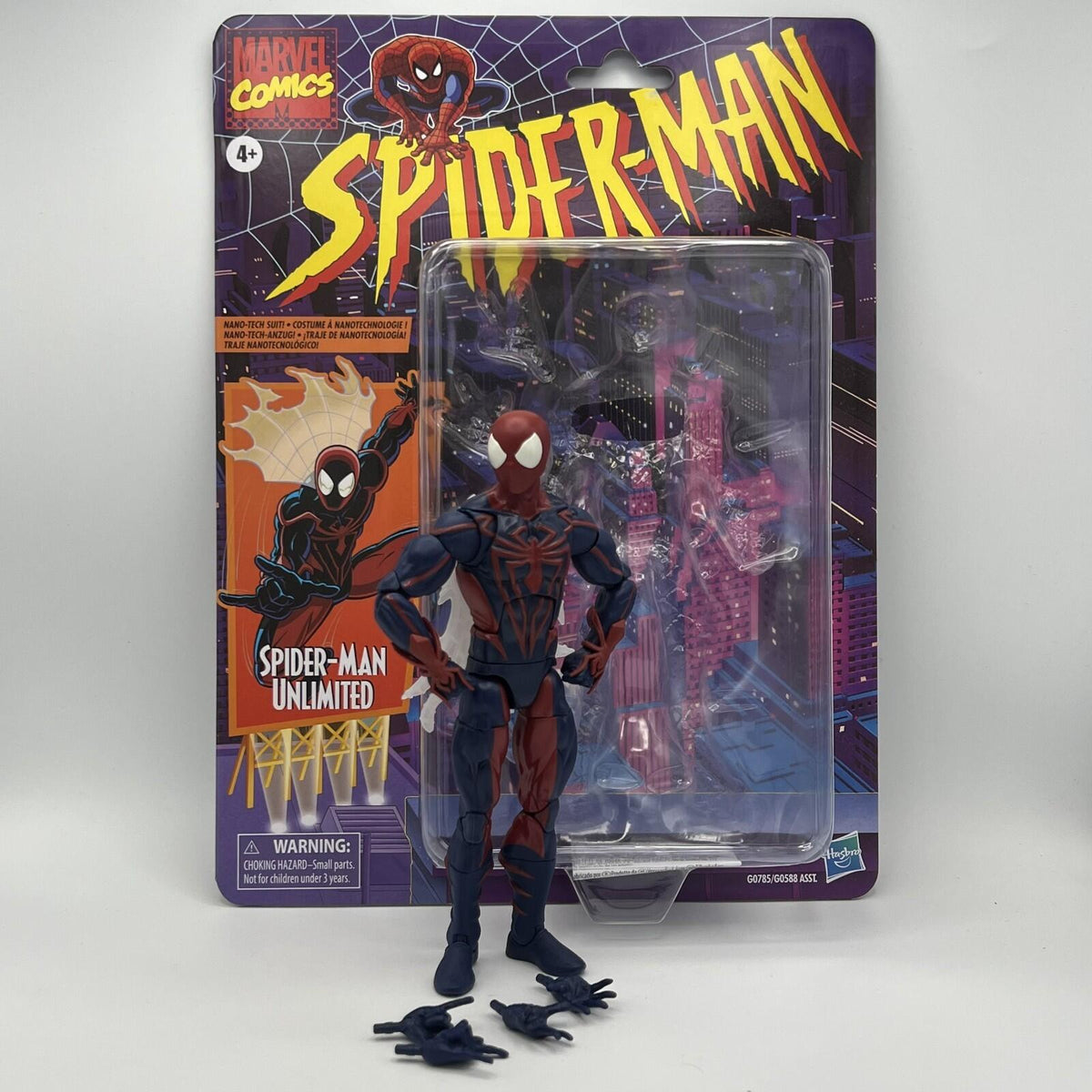 Marvel Legends Spider-Man Unlimited Action Figure 2025 Retro Card Series