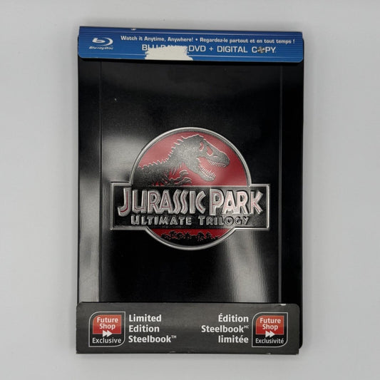 Jurassic Park Ultimate Trilogy blu-ray - RARE OUT OF PRINT BEST BUY EXCLUSIVE!