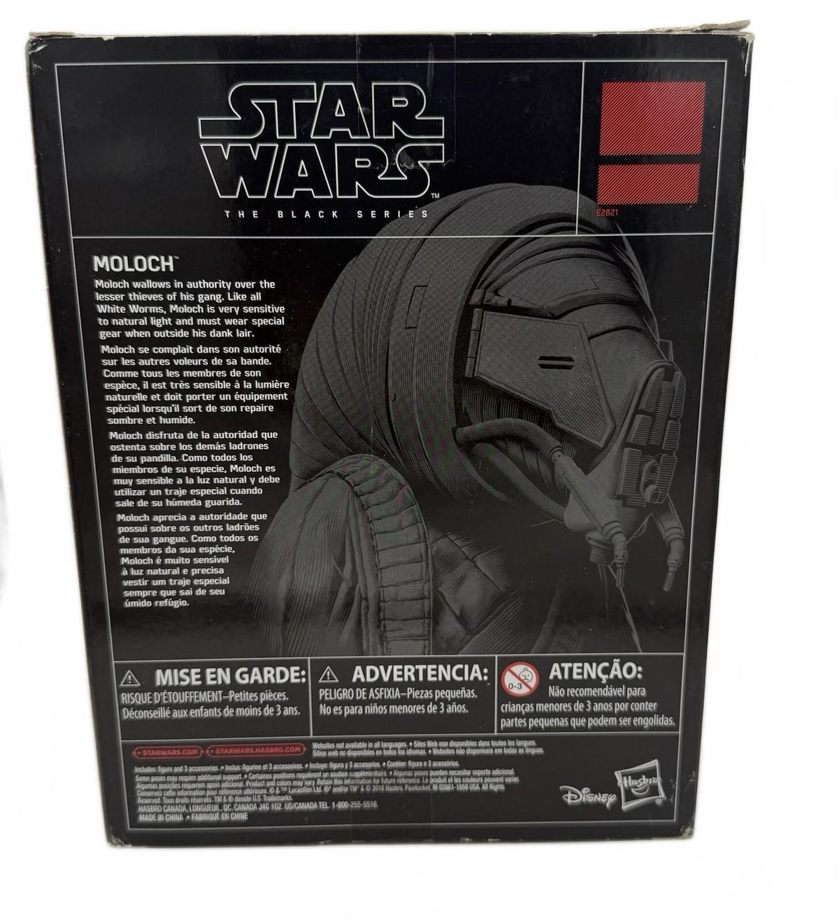 Star Wars Black Series Moloch 6" Action Figure Target Exclusive Hasbro Sealed