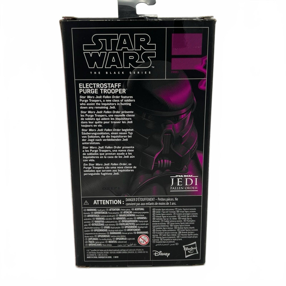 Hasbro Star Wars The Black Series 6" Electrostaff Purge Trooper Figurine
