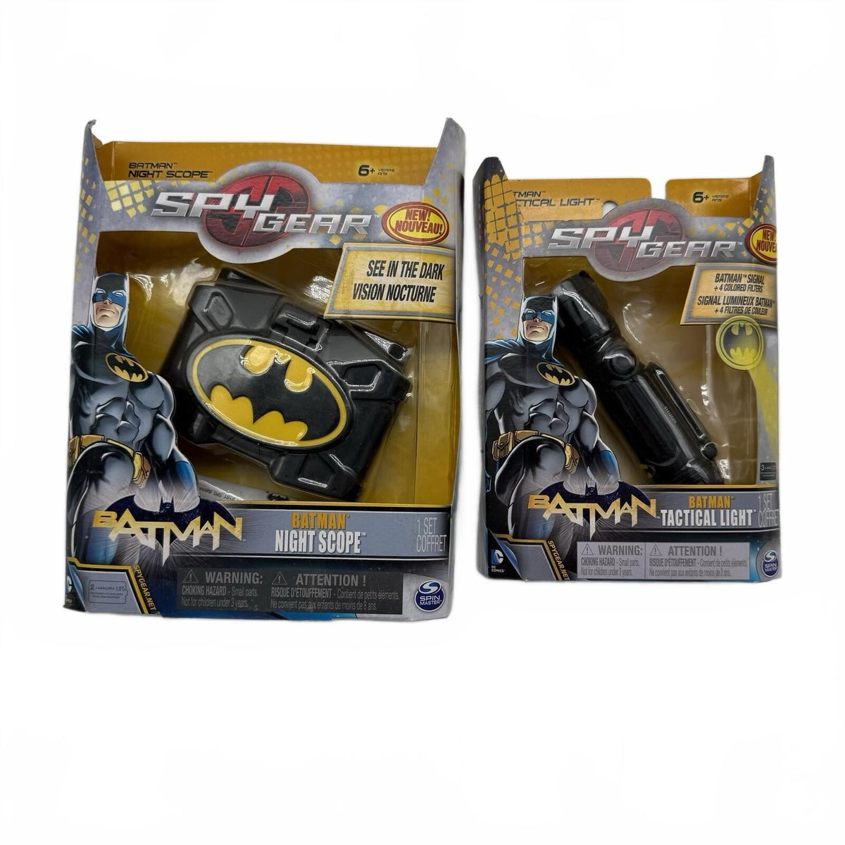 Spy Gear Batman Night Scope Binoculars & Tactical Light (Spin Master, DC Comics)