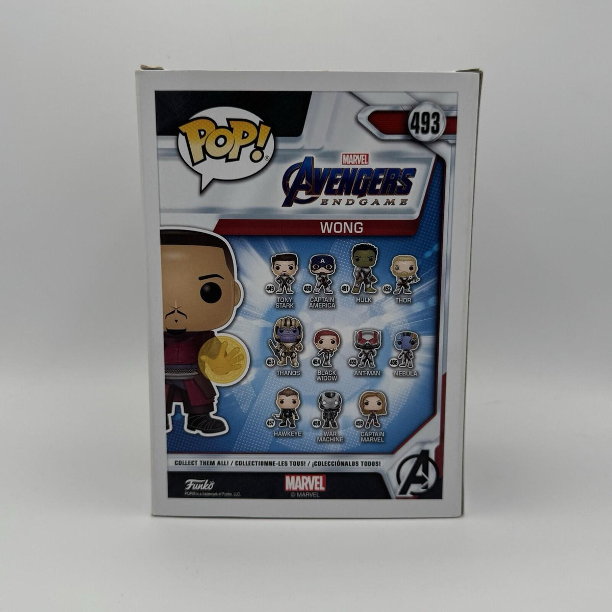 Funko Pop! Marvel Avengers Endgame #493 Wong 2019 Summer Convention Ltd Ed Exc