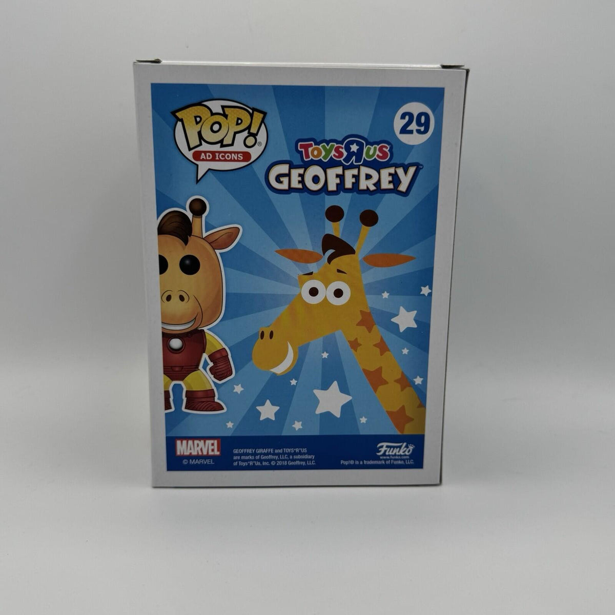 Funko Pop Geoffrey As Iron Man 29 FANEXPO EXCLUSIVE 2018 🇨🇦