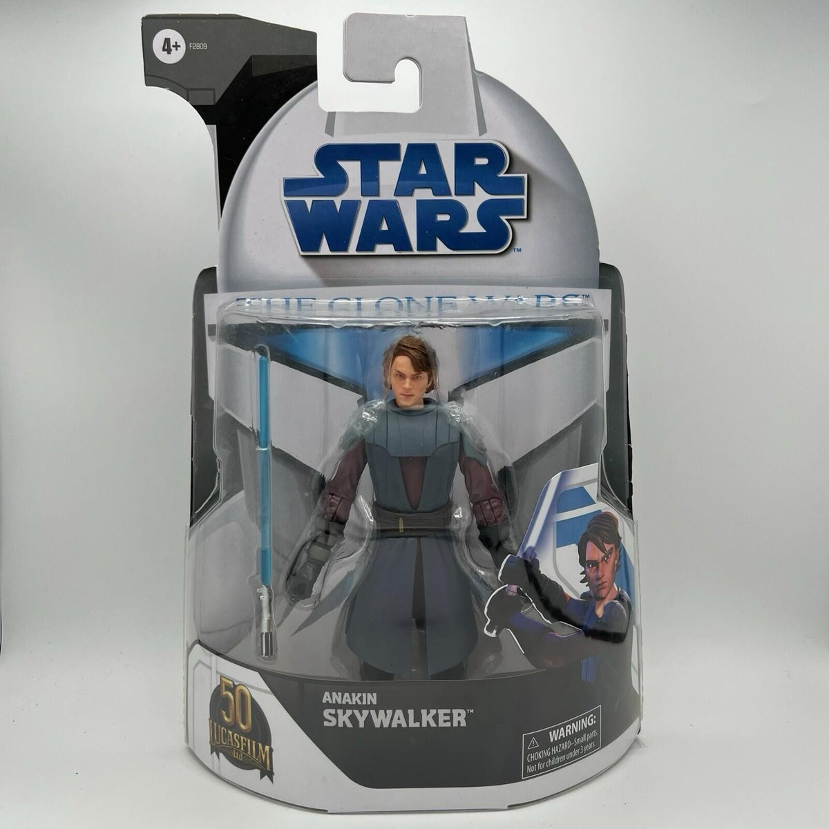 Hasbro ANAKIN SKYWALKER Target Exclusive Clone Wars STAR WARS BLACK SERIES OPEN