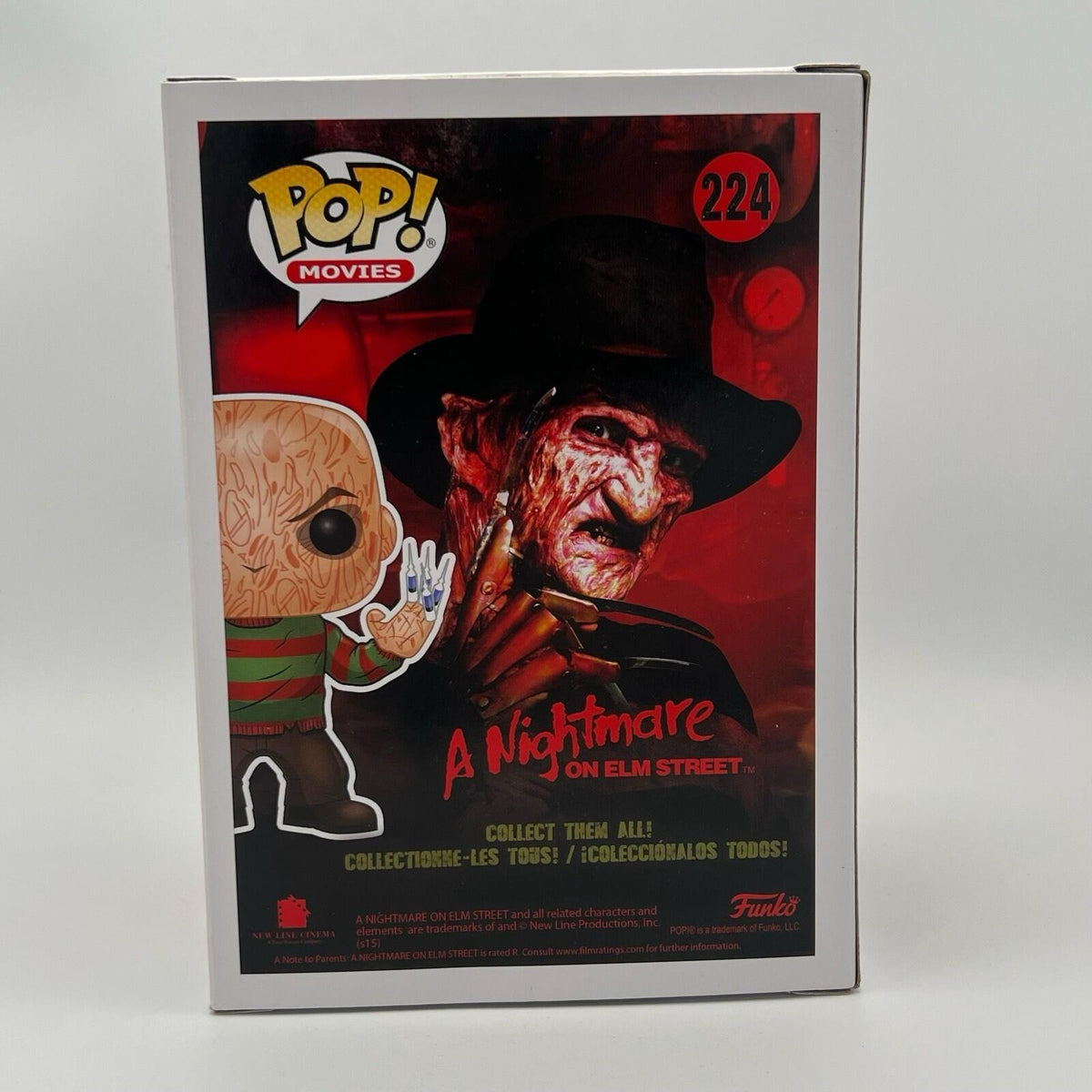Funko POP! Movies: Nightmare on Elm Str - Freddy Krueger [Syringe Fingers] #224