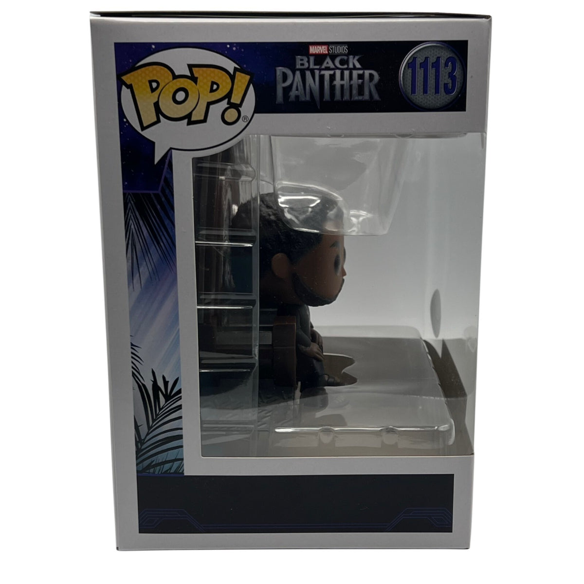 Funko Pop 1113 T'Challa On Throne Black Panther Deluxe Exclusive