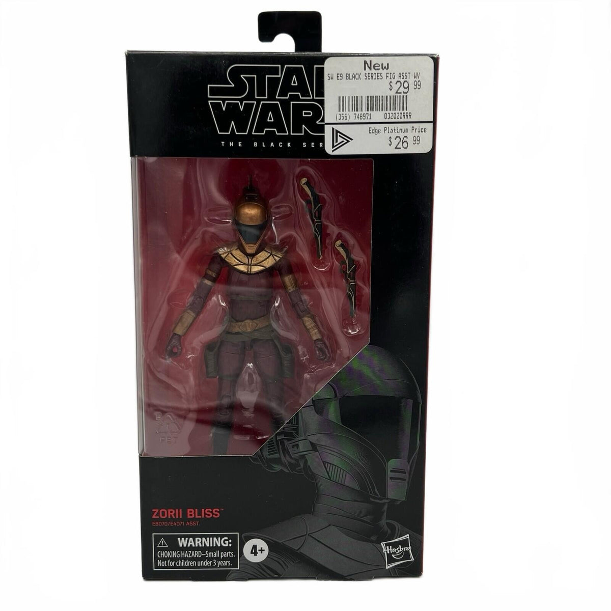 Star Wars Black Series Zorii Bliss #103 6" Figure Rise of Skywalker 2019 Hasbro