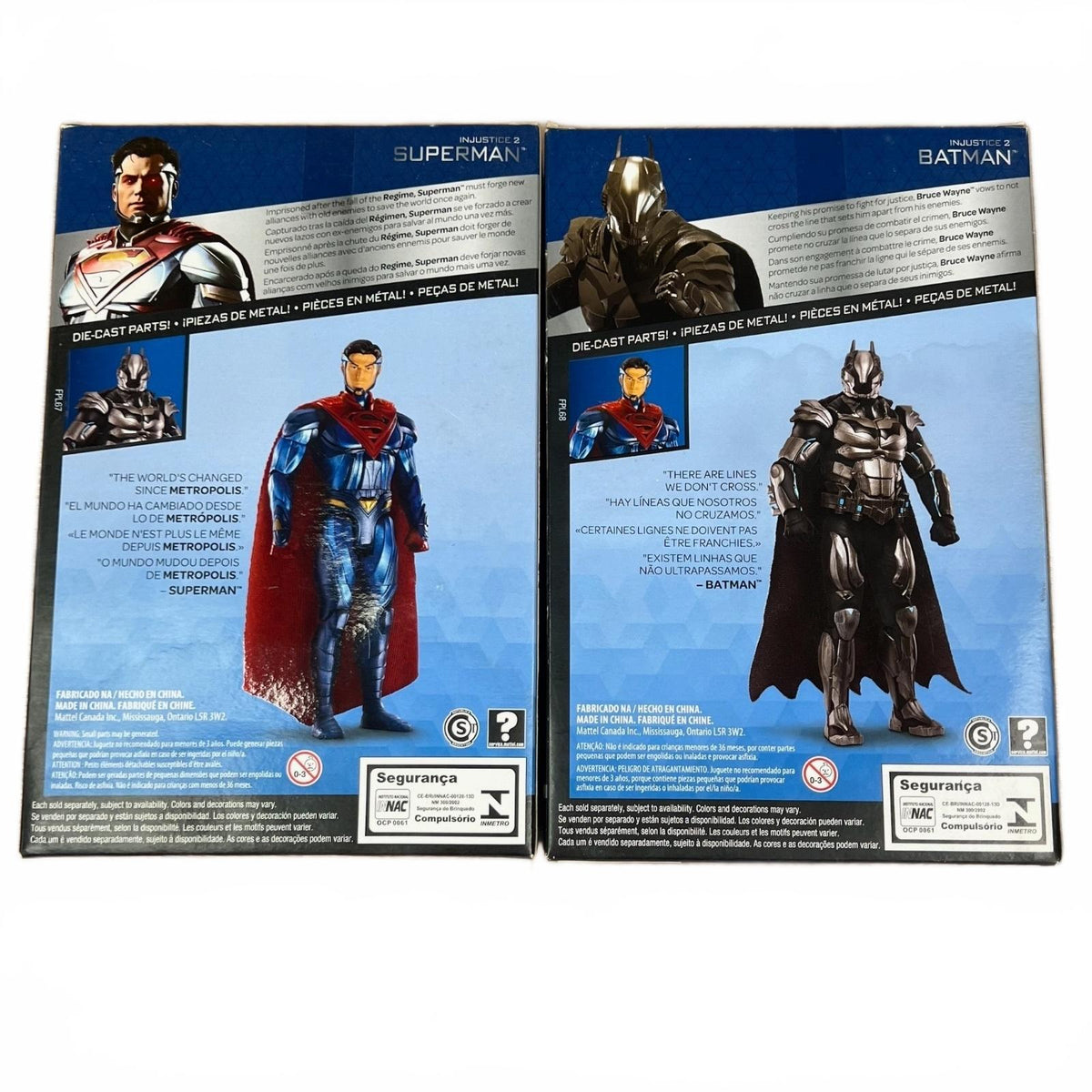 DC Multiverse Batman and Superman (Injustice 2) 6” Action Figure