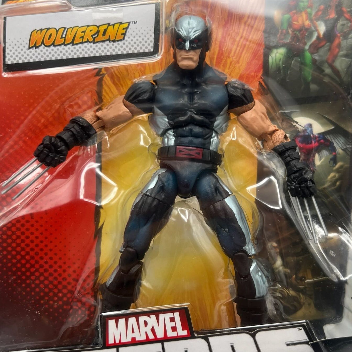 Marvel Legends Uncanny X-Force Wolverine 6” Action Figure Hit Monkey BAF