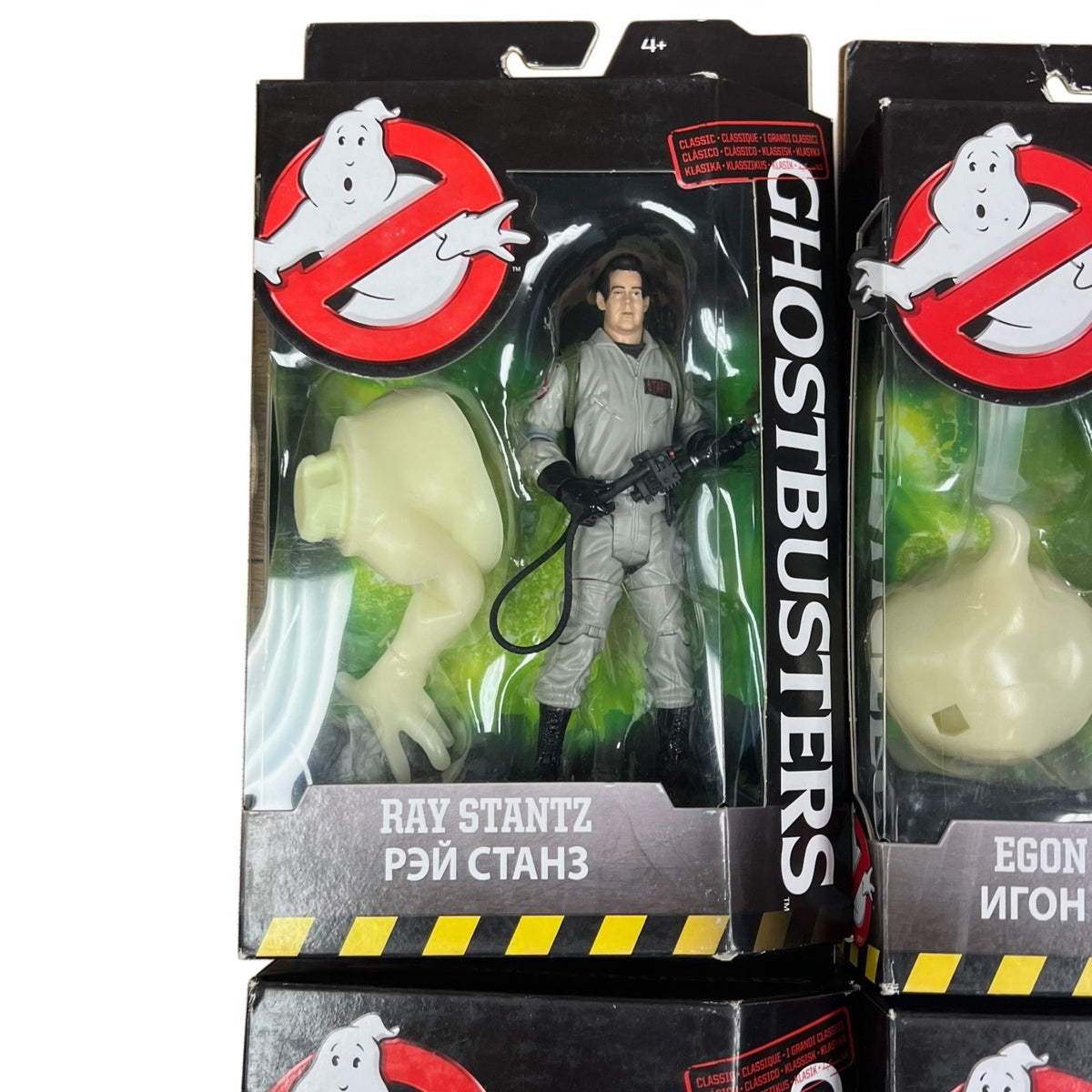 Mattel Ghostbusters 6” Action Figure lot of 4